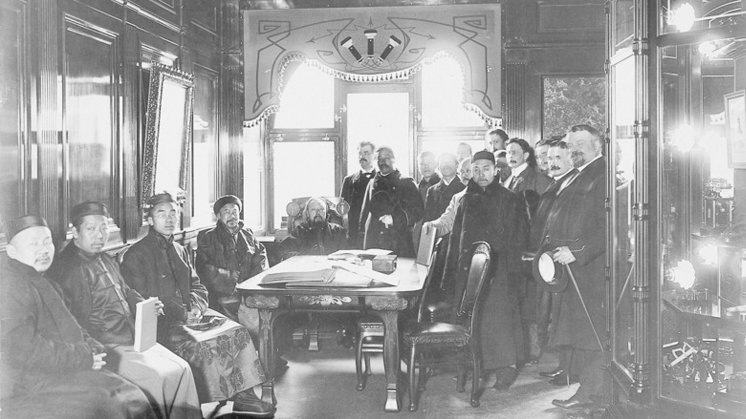 Sweden, 1906, Chinese delegation visits LME