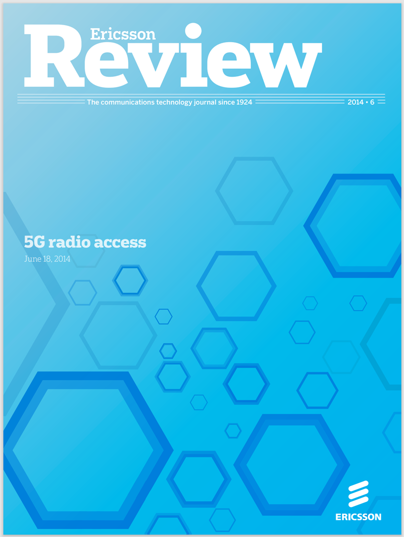 Ericsson review journal cover from June 18th