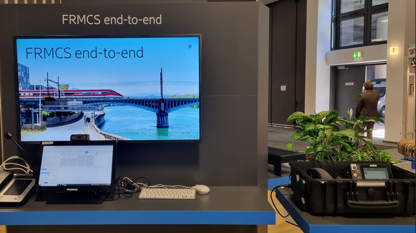 Live end-to-end FRMCS demonstration