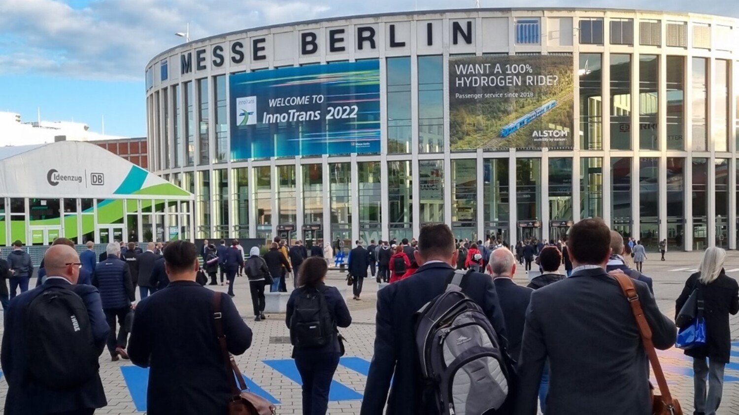 Ericsson booth tour at InnoTrans