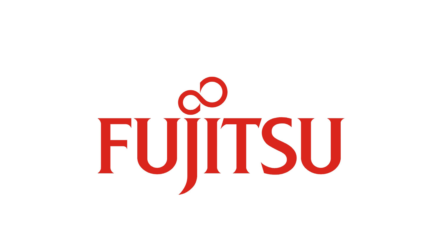 Fujitsu logo.