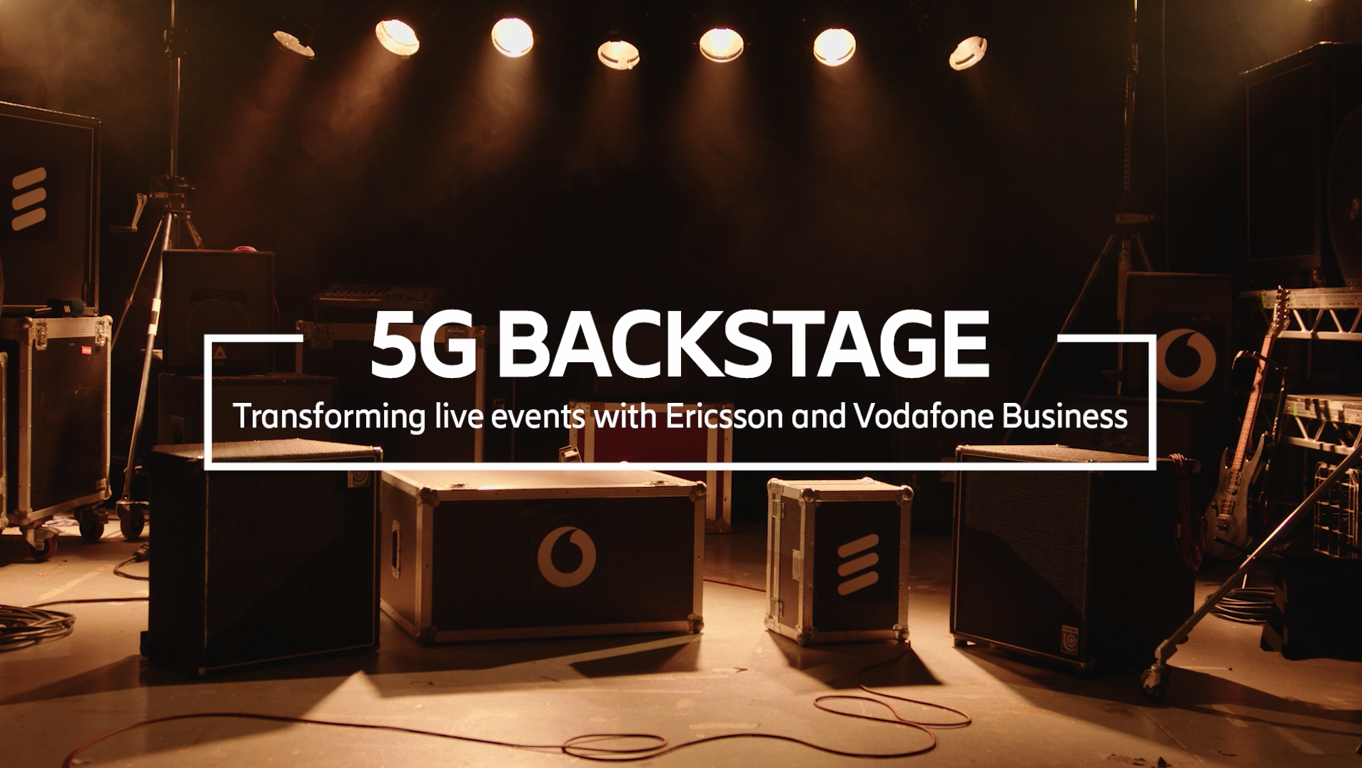 5G Backstage - Transforming live events with Ericsson and Vodafone Business