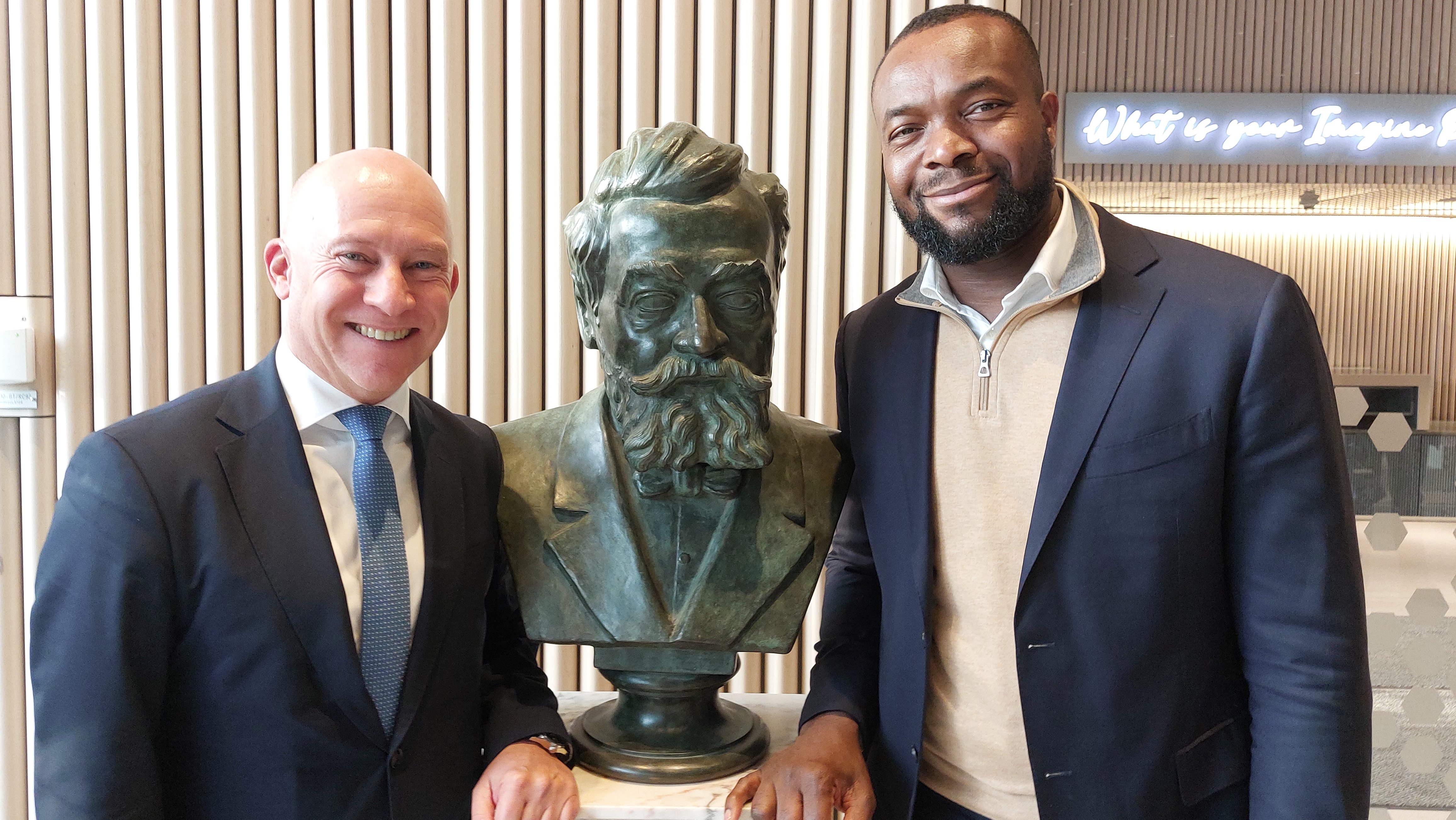 Ericsson Middle East and Africa Head, Patrick Johansson, and Nigeria’s Communications, Innovation and Digital Economy Minister, Dr Bosun Tijani