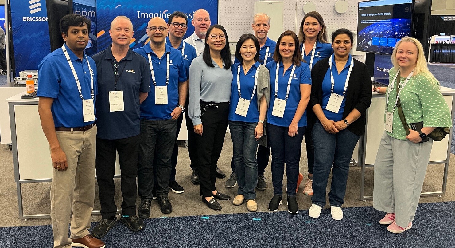 The Ericsson team at the Big 5G Conference 2022