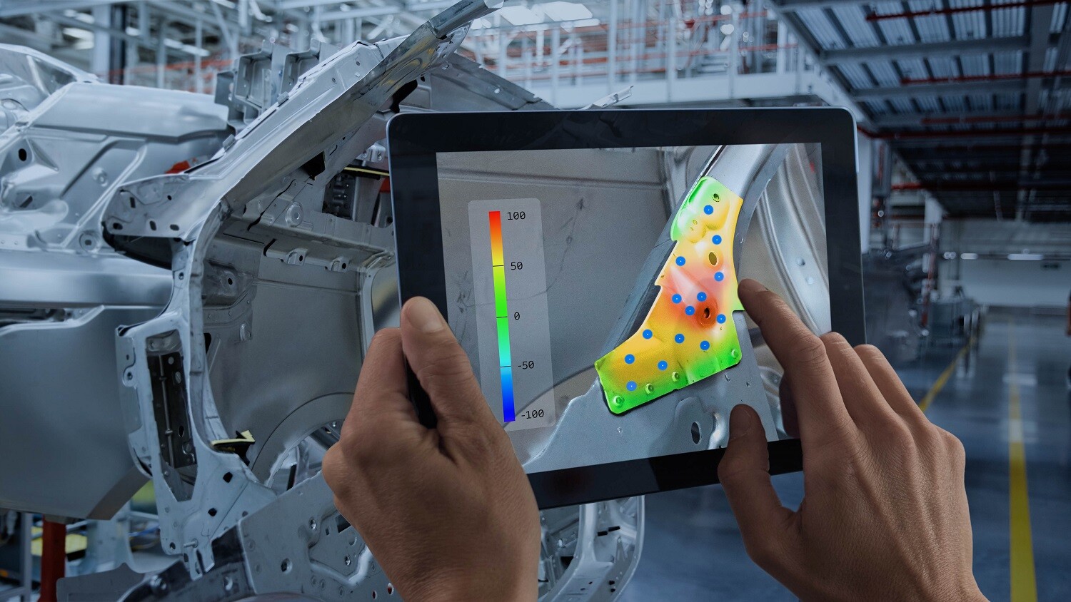 Industry manufacturing quality inspection using AR app