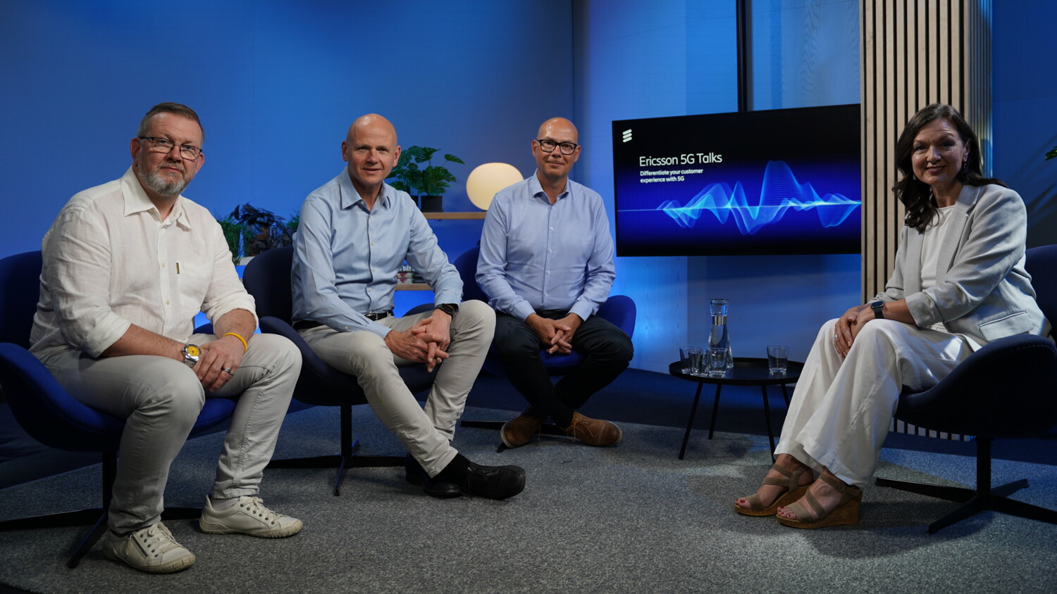 Ericsson experts and customers talking about 5G