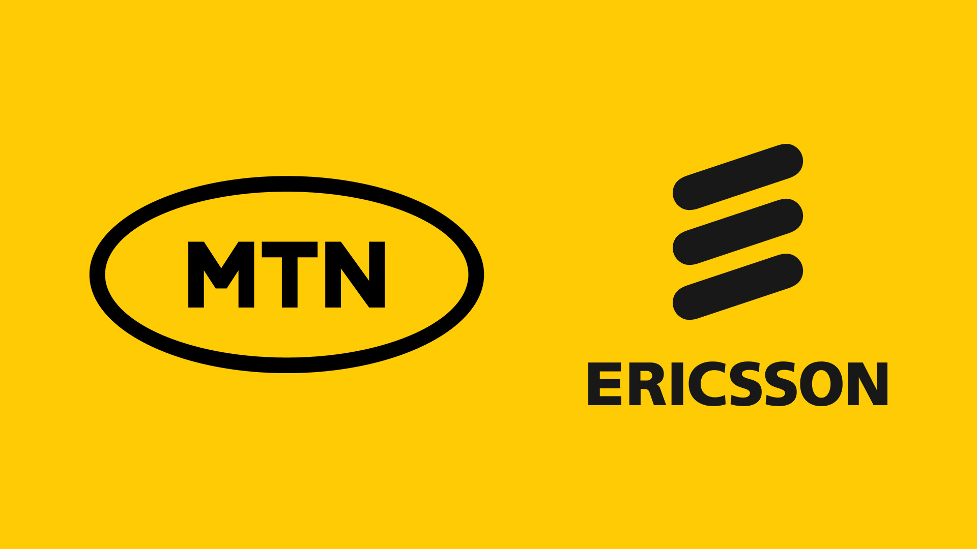 MTN and Ericsson logos side-by-side