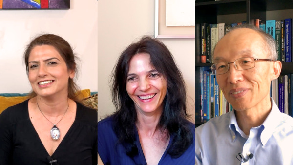 2021 Inventor of the Year Award winners Shiwei Gao, Sorour Falahati and Susana Fernandez    