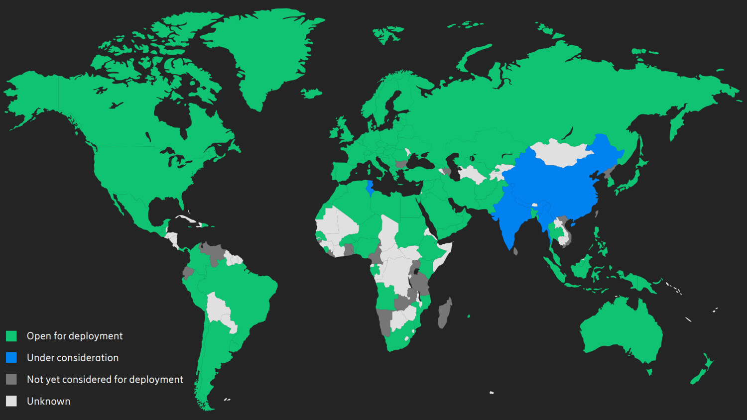 Global E-band deployment status