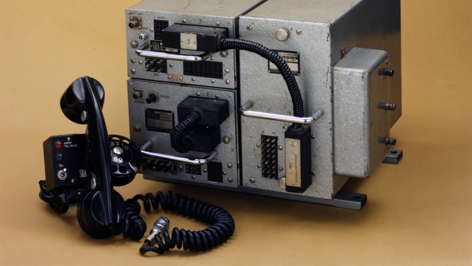Mobile phone, MTA system, 1956 model.