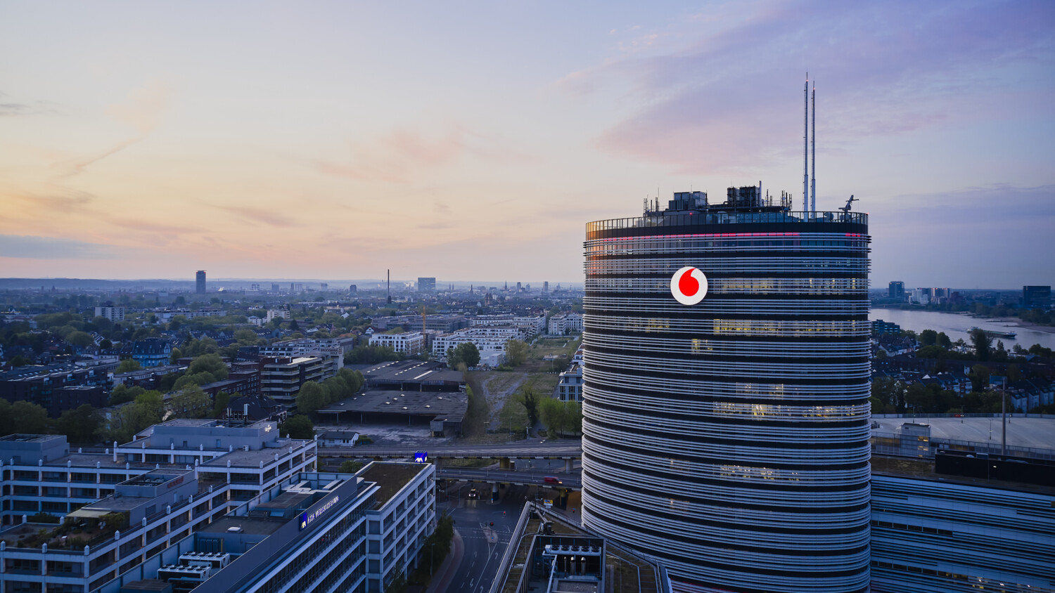 Vodafone Tower Düsseldorf, Germany