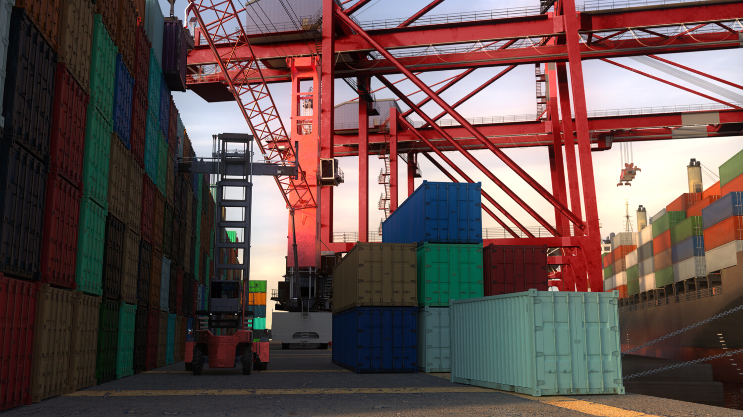 Solutions for the global supply chain crisis? Ports with private networks 