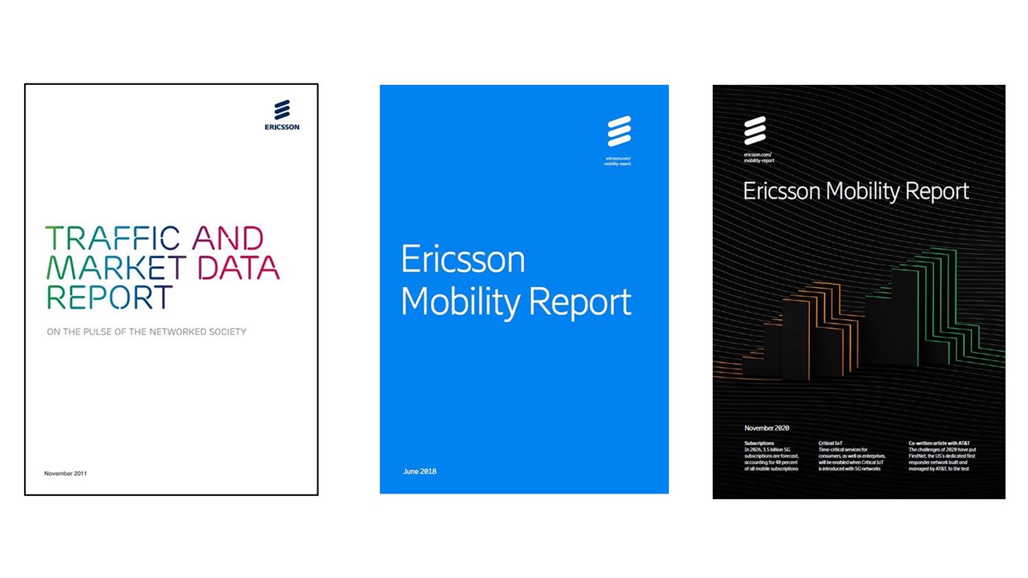 Read more about the history of the Ericsson Mobility Report