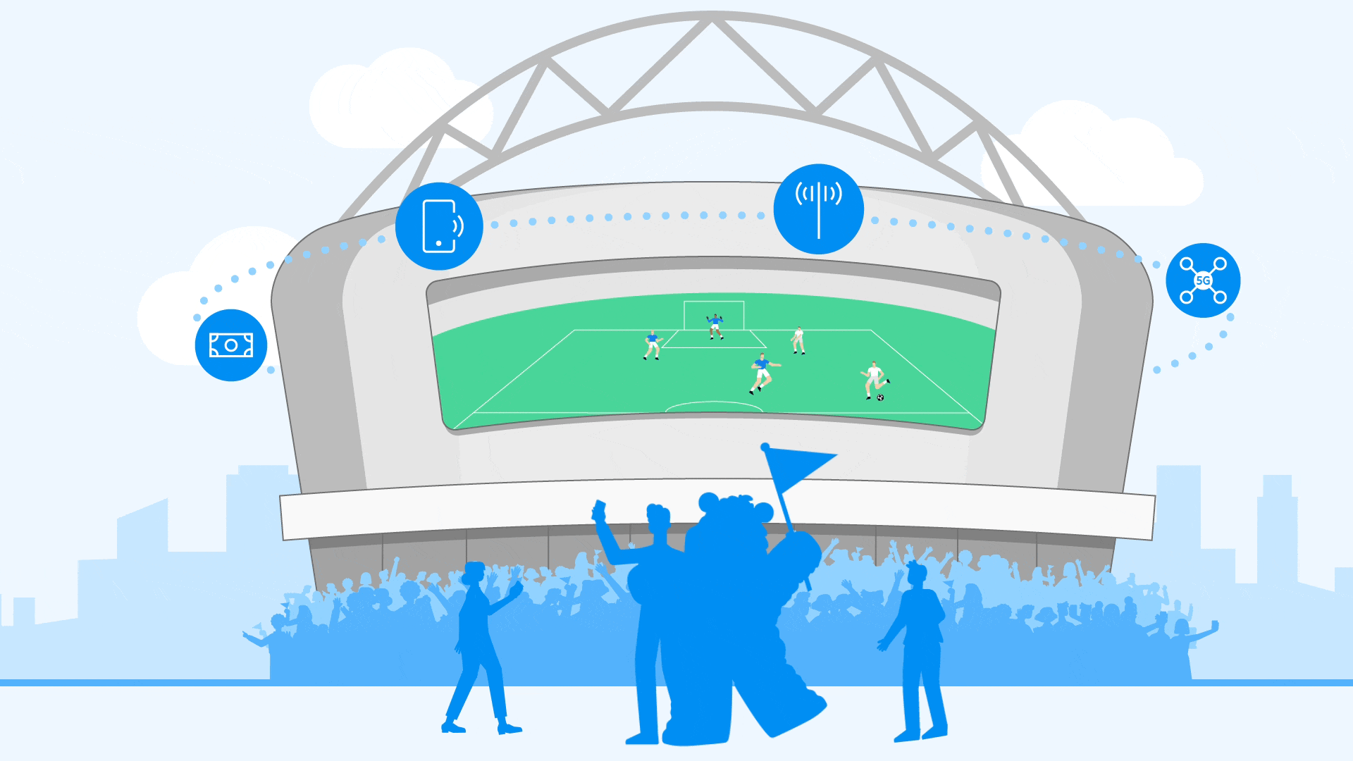 Day in the life: A fan's big adventure at the biggest matches