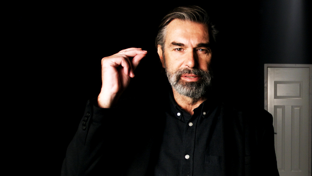 Man snapping his fingers.