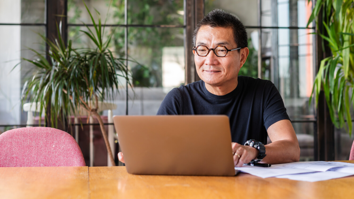 Flexible work outside the fiber footprint