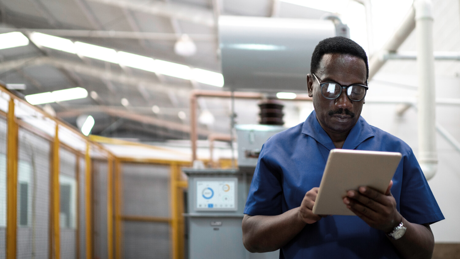 Environmental monitoring within the factory