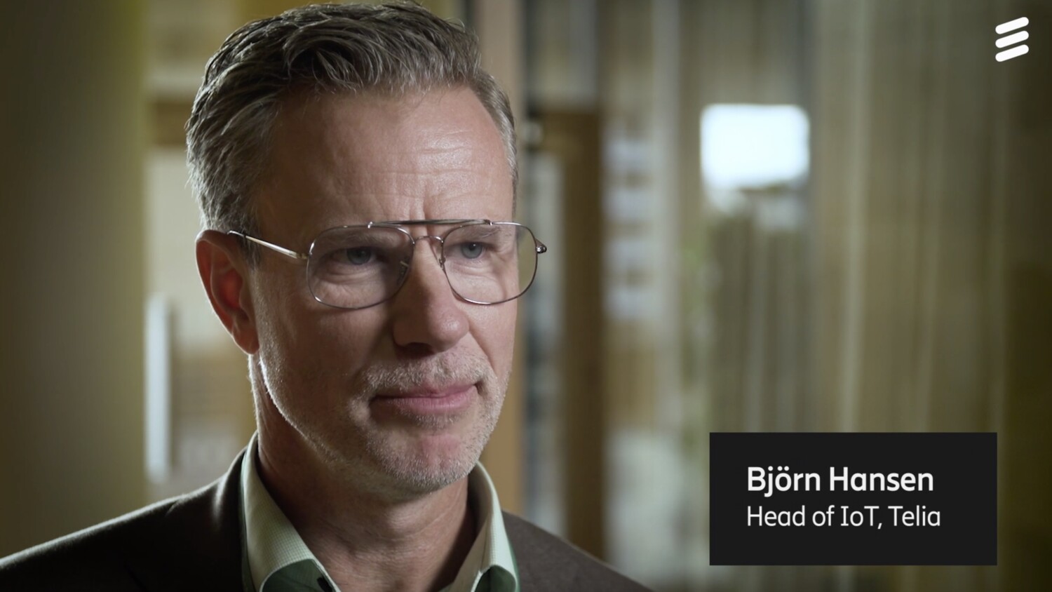 Björn Hansen, Head of IoT at Telia discusses smart meters