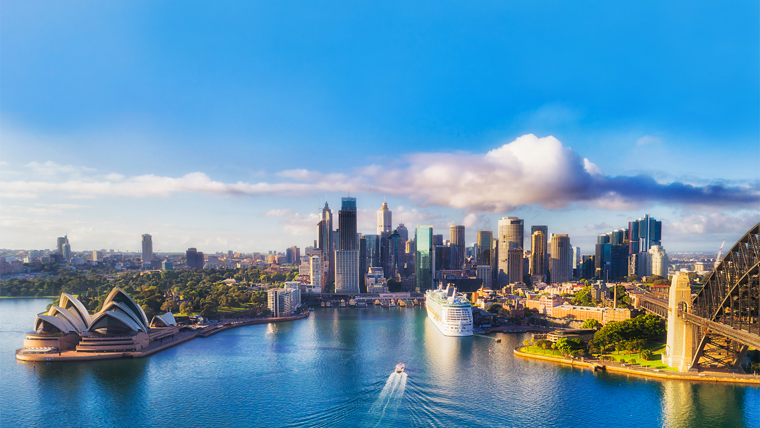 Skyline of Sydney  