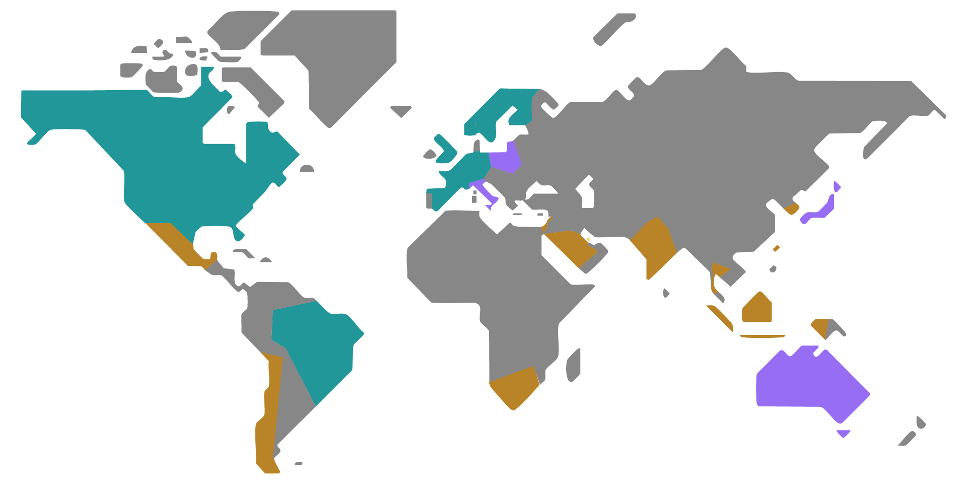 Ericsson global map