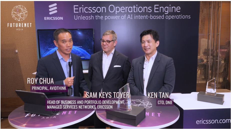 Interview featuring AvidThink, DNB and Ericsson at FutureNet Asia 2024 