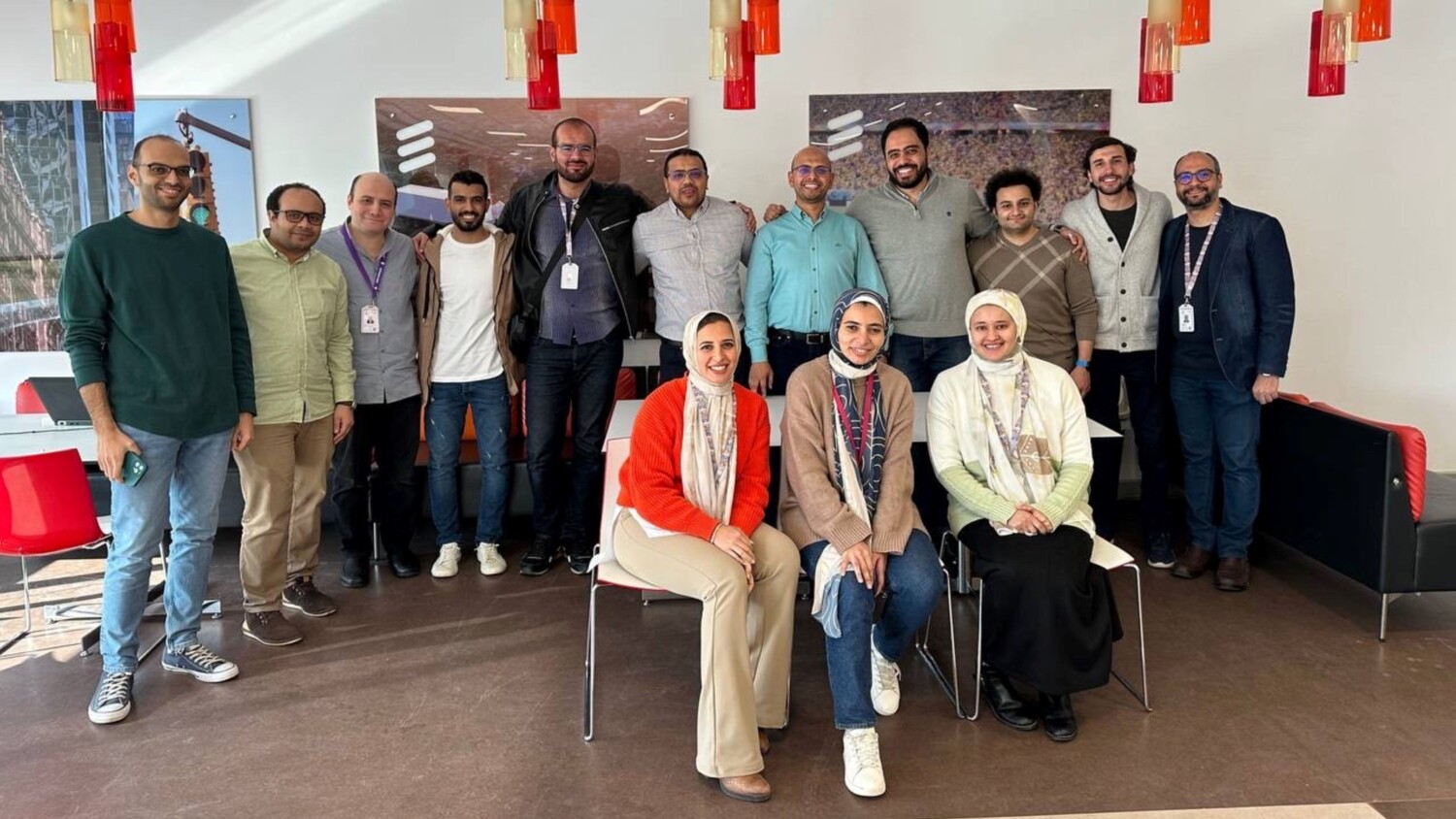 Ericsson in Egypt office entrance