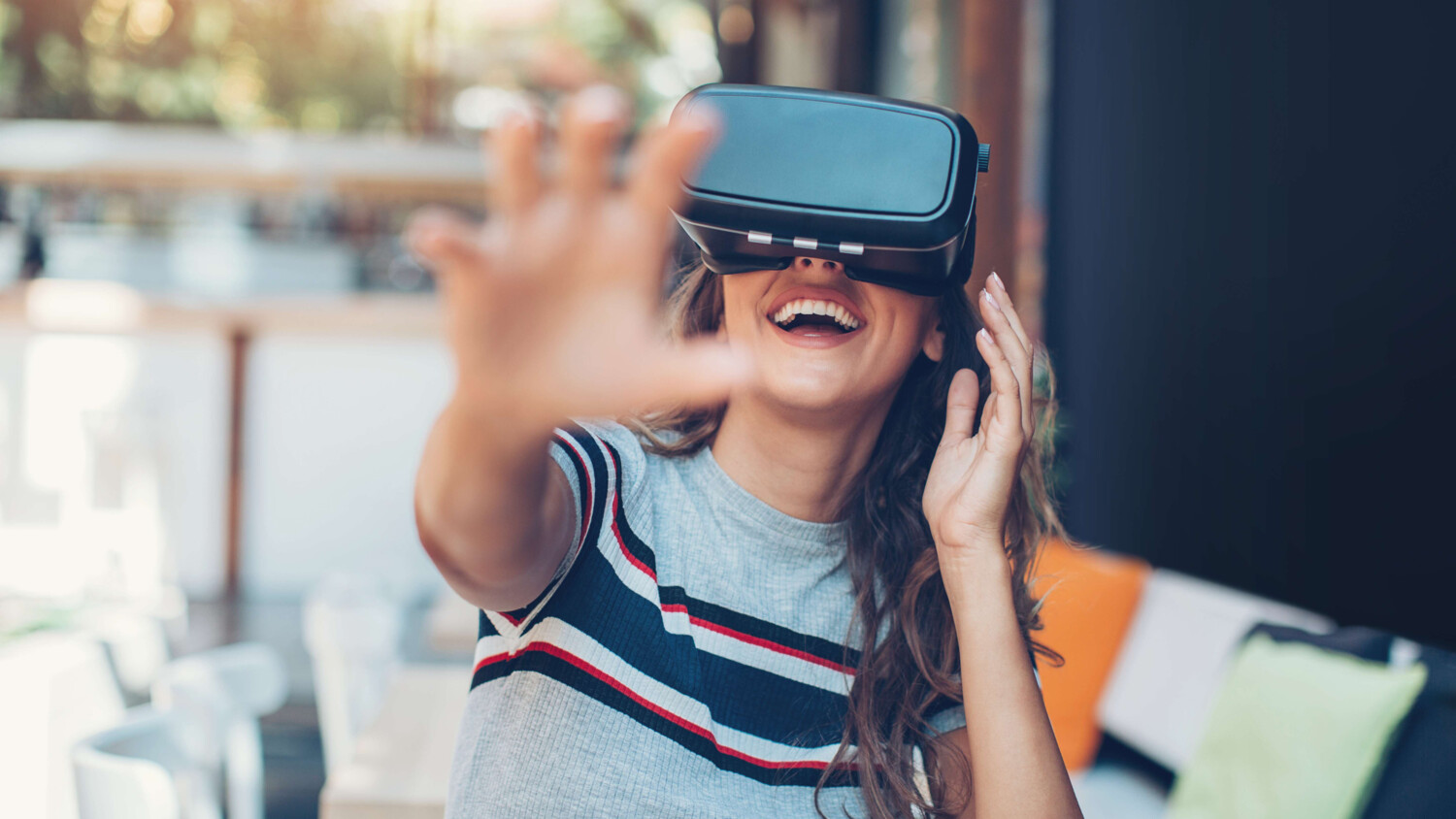 Figure 4: Cloud virtual reality gaming based on 5G Standalone 