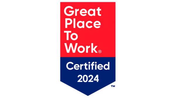Great Place To Work 2024 Certified logo