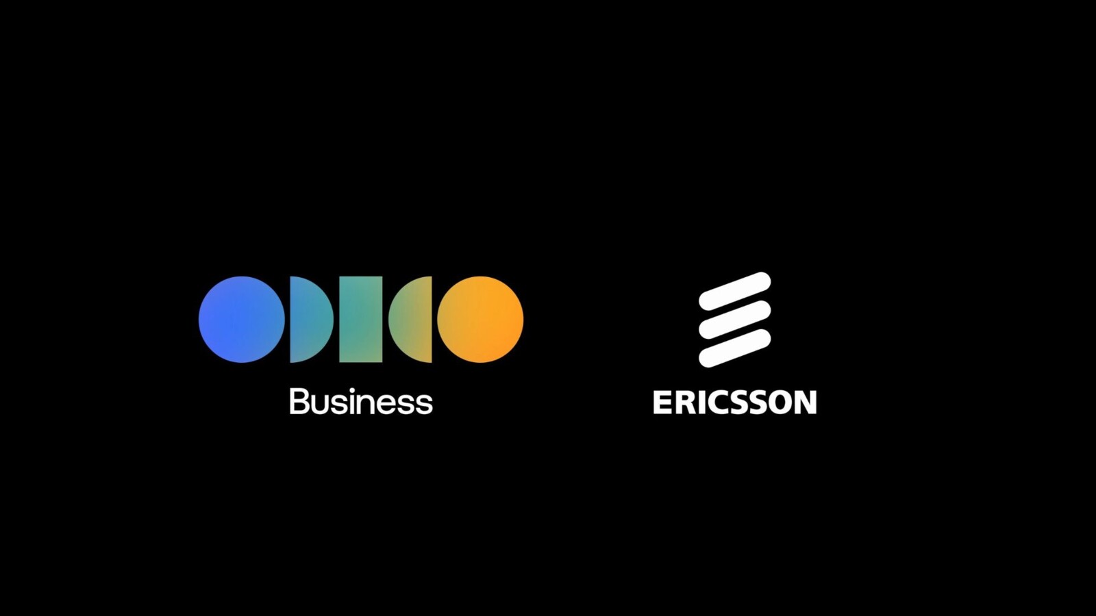 Odido and Ericsson logos