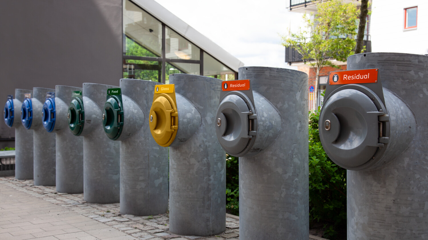 smart utility waste baskets