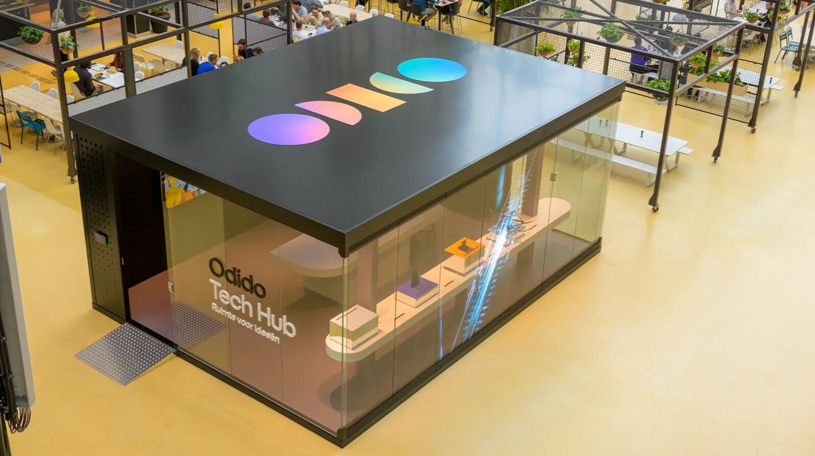 Reference showcase of our collaboration: The Odido Tech Hub.