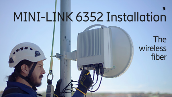 Thumbnail image for film "MINI-LINK 6352 Installation".