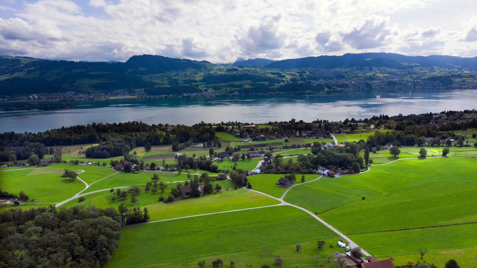 Rural Switzerland landscape