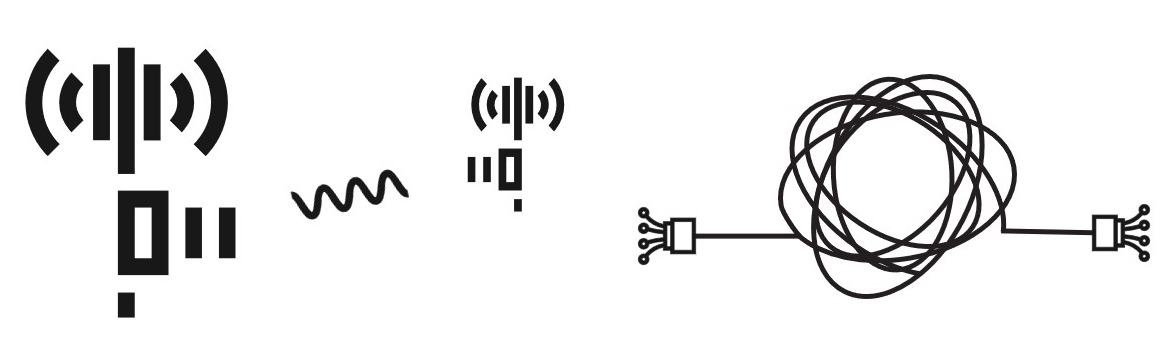 Lower latency thanks to network design and physics vs urban topography that restricts the installation of a straight cable, thus increasing latency.