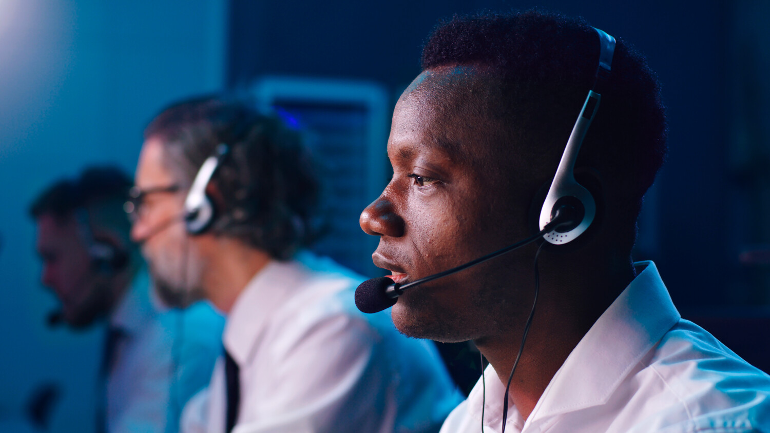 Customer support employees.