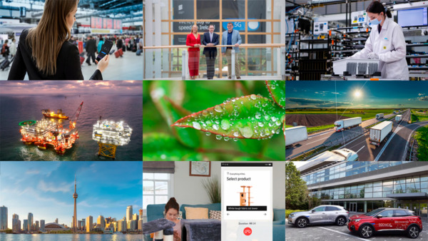Ericsson year in review 2022 - January to June photo montage