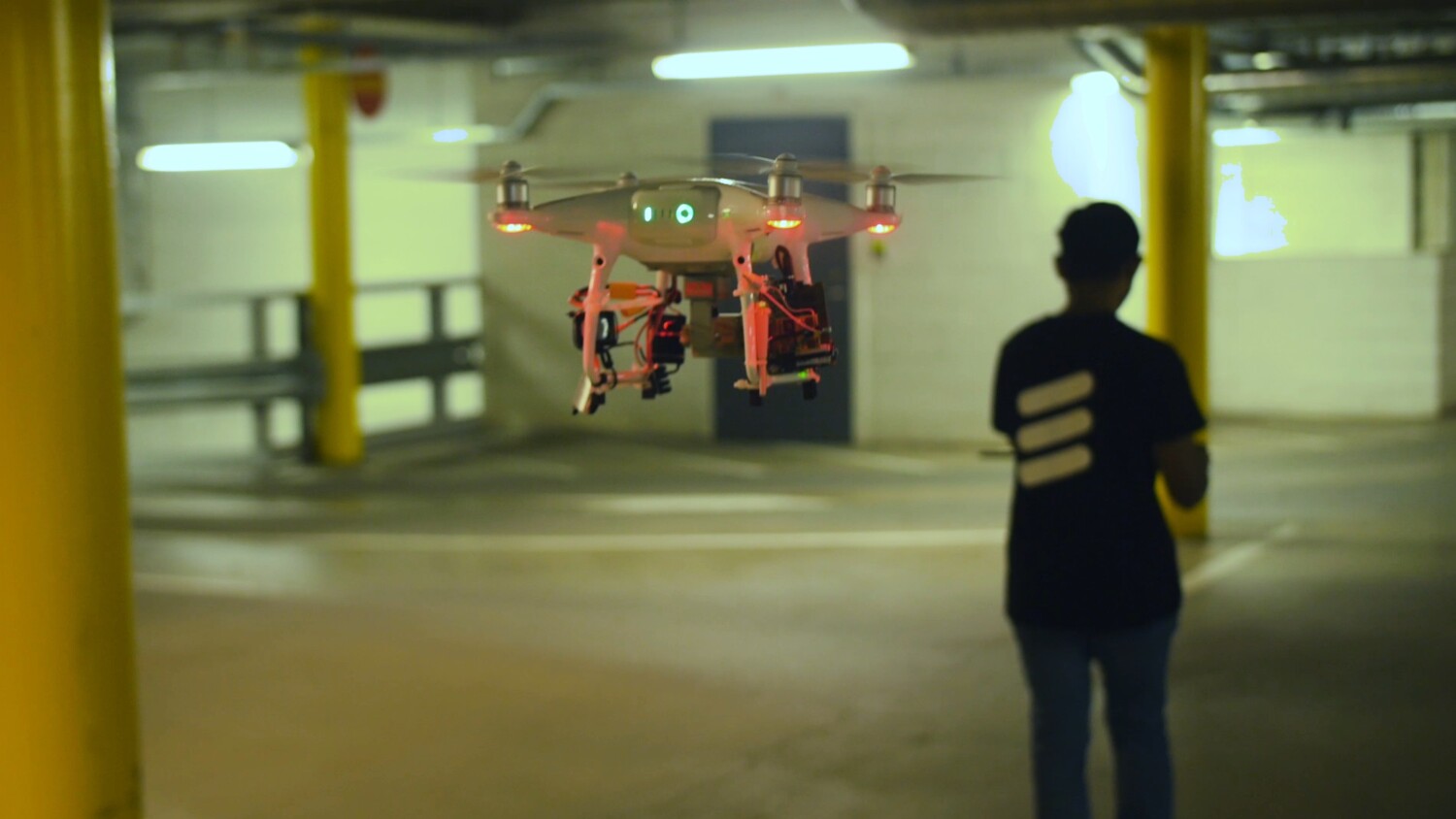 Ericsson drone-mounted network proof of concept.