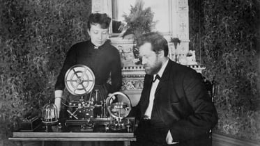 Hilda and Lars Magnus Ericsson